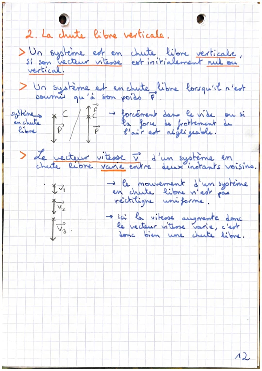 # Physique
Chap 10: Modéliser une action mécanique sur
et chap 9 un système. & descriptions de mouvements
1/La modelisation d'une action m
