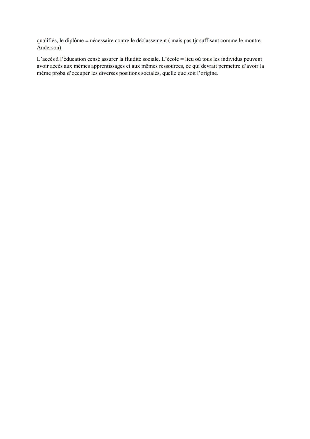 # Les caractéristiques contemporaines et les facteurs de la mobilité sociale
Résumé: la mobilité sociale = phénomène de circulation des ind