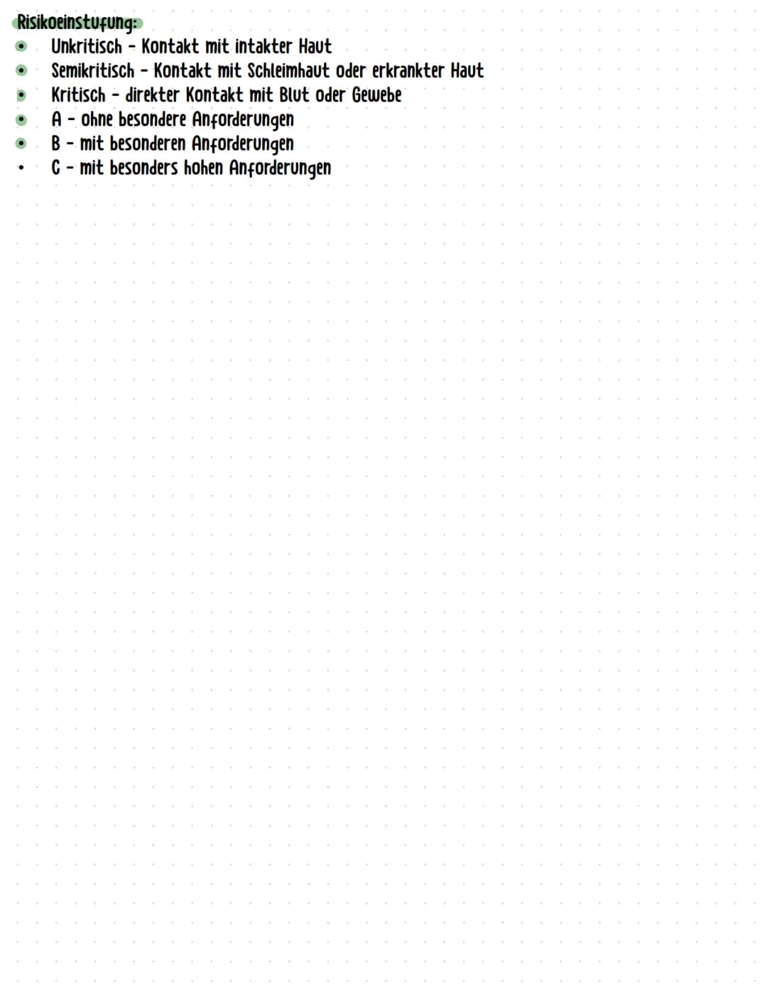 # LERNFELD 3
Inhalte Klassenarbeit
- persönliche Hygiene
- PSA → Kleidungsformen, Handschuhe etc.
- Fachbegriffe erklären/definieren z.B.