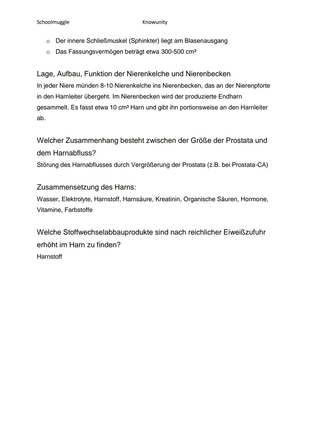 Schoolmuggle
Knowunity
Das Harnsystem - Die Niere
Nierenkapsel
Nierenrinde
Markpyramide
von der Aorta
-Markstrahl
A. renalis
V. renalis