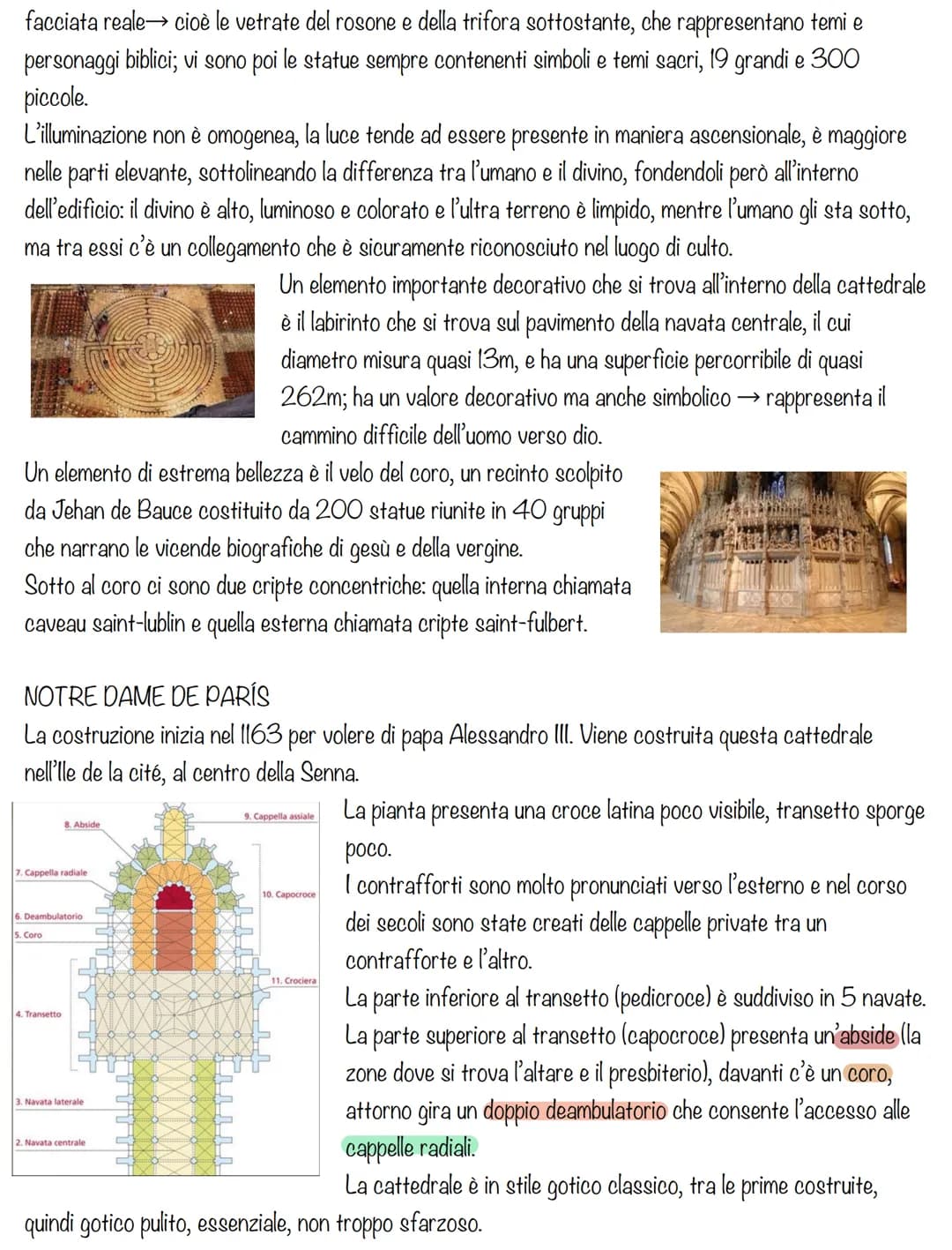 # IL GOTICO
L'architettura gotica si sviluppa tra il 1200 e il 1300.
Il termine "gotico" inizialmente assume un valore dispregiativo perch