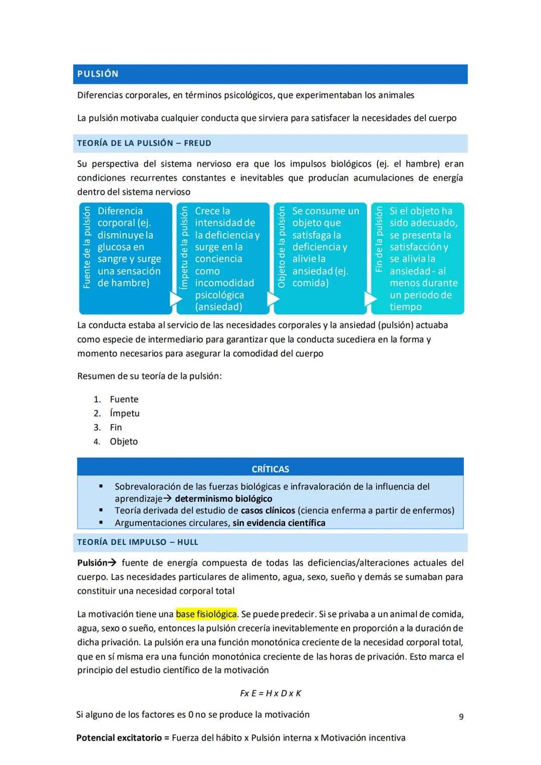 Psicologia de la
Motivacion y la
Emocion ÍNDICE
I.- PSICOLOGÍA DE LA MOTIVACIÓN
TEMA 1. Motivación: Cuestiones básicas....................