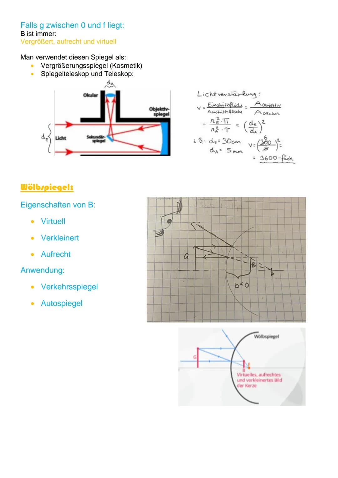 # Geometrische Optik
Licht wird als gerader Strahl ausgelegt!
(das heißt man nicht jede Erscheinung erklären)
Satz von Fermat:
Licht nimmt