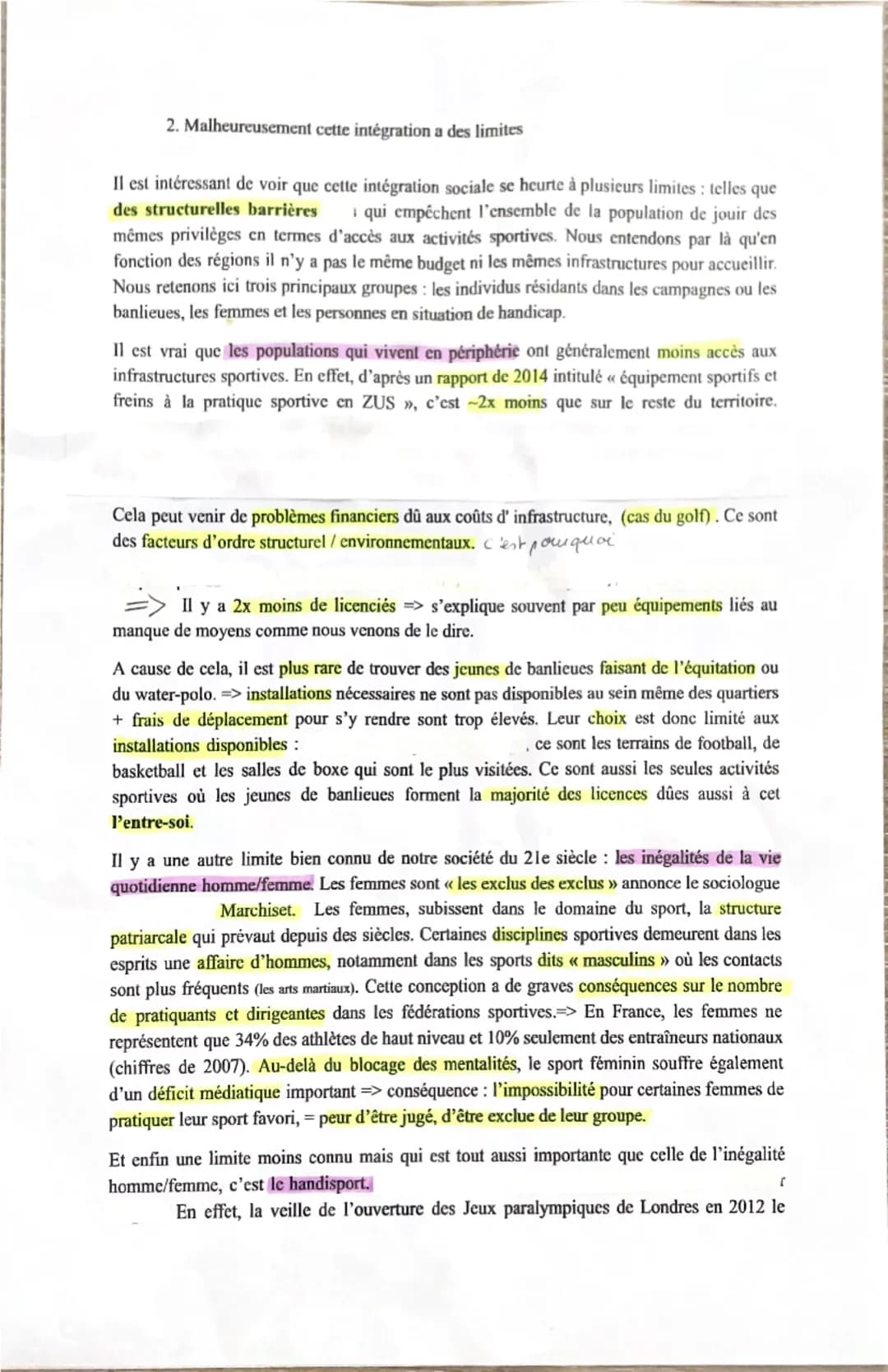 # Le sport est-il facteur d'insertion sociale ?
Le sport a longtemps été considéré comme une activité réservée aux classes les plus aisées