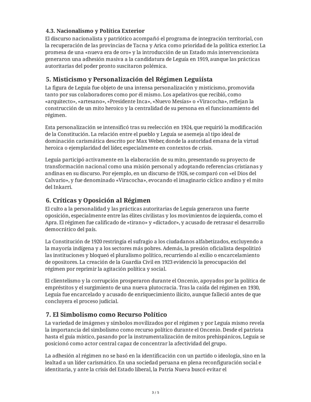 El <<Mito>>> Leguía: Imágenes y Poder en el Perú durante el
<<<Oncenio», 1919-1930
1. Introducción: El Oncenio y la Figura de Leguía
August