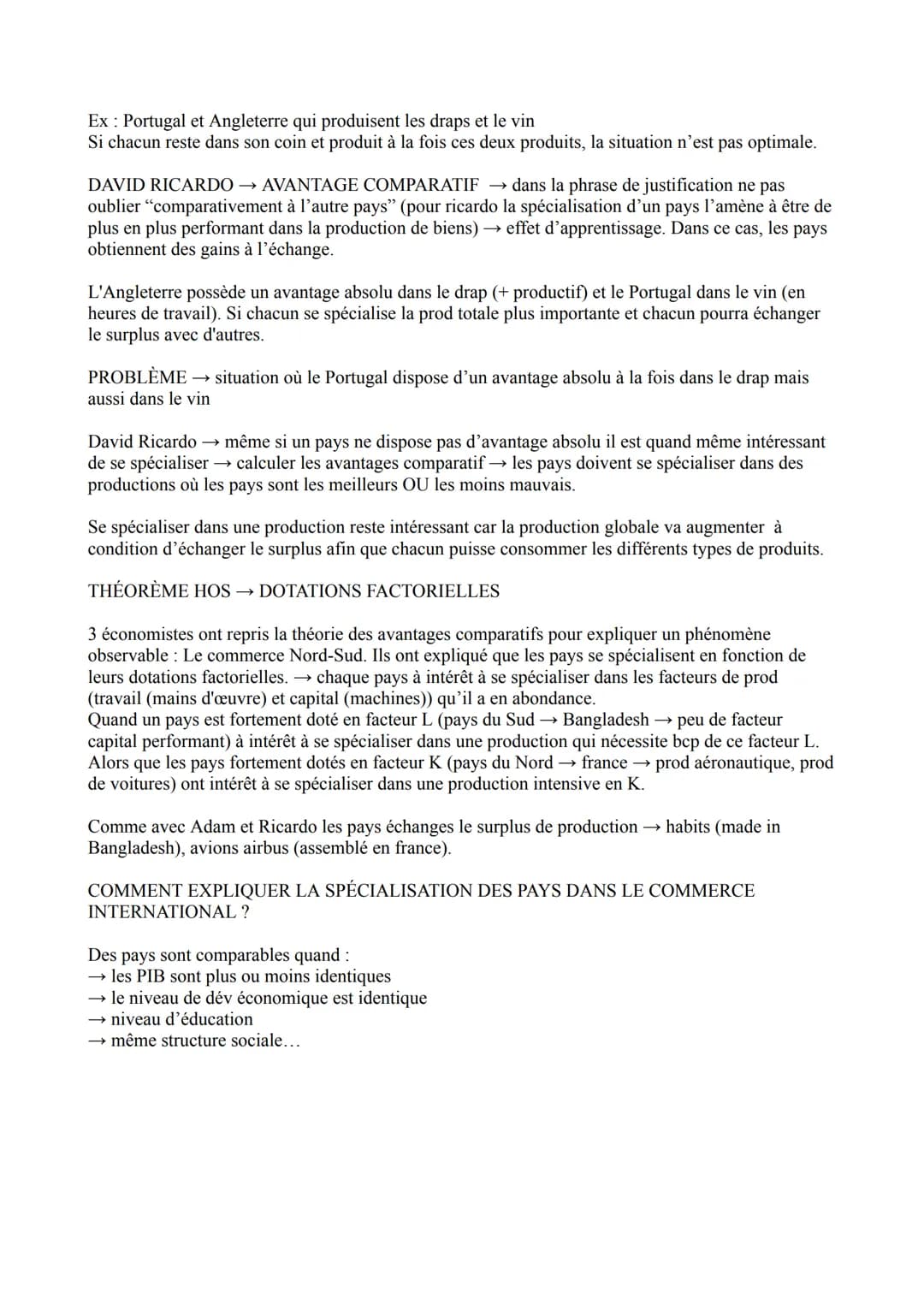 # Le commerce international
LE COMMERCE INTERNATIONAL C'EST QUOI ?
Désigne les échanges de produits entre pays → matière première: blé, pét