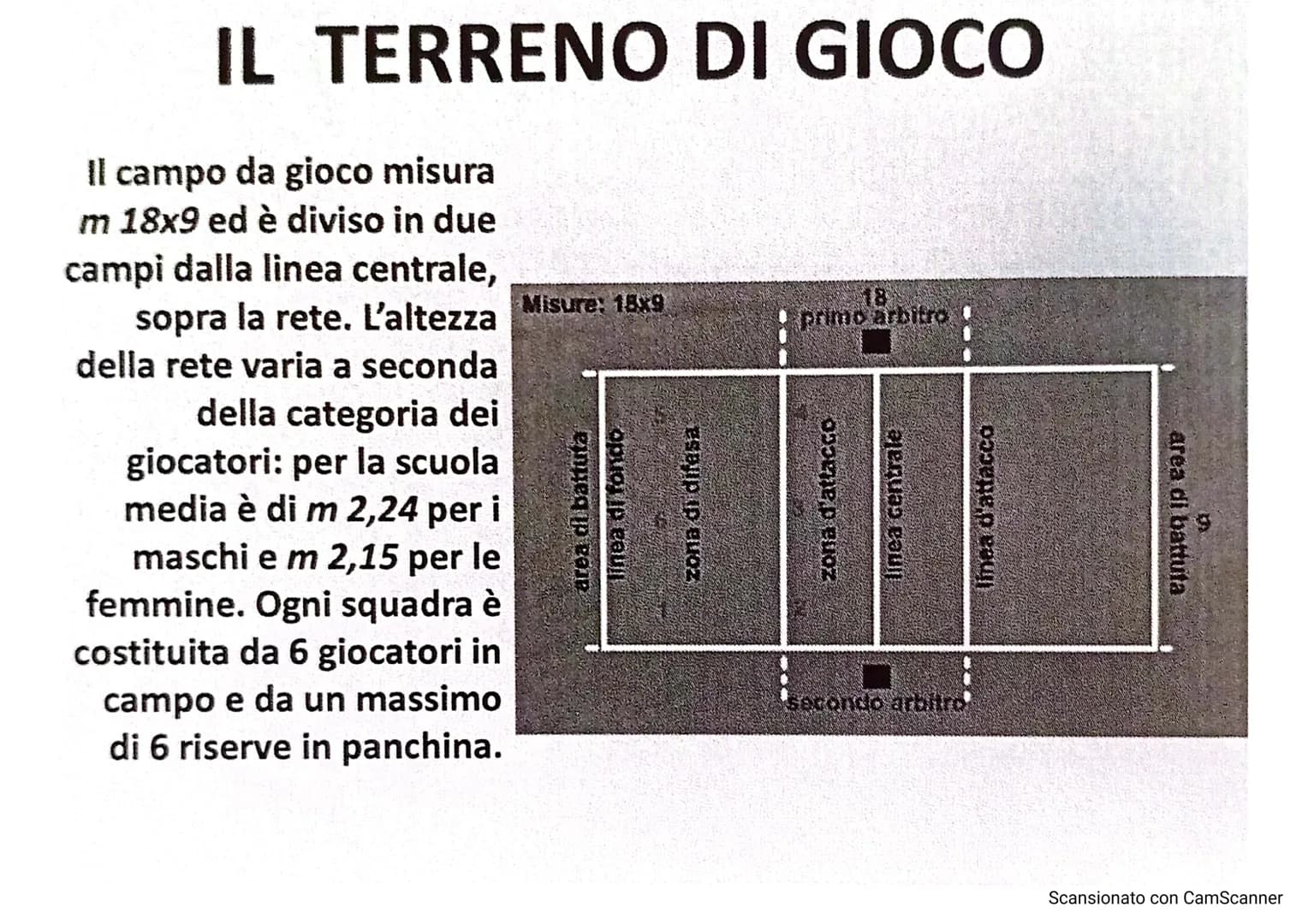# LA PALLAVOLO
LARSON
10
13
Scansionato con CamScanner La pallavolo è uno sport nato negli Stati Uniti nel
1895, grazie a WILLIAM MORGAN,