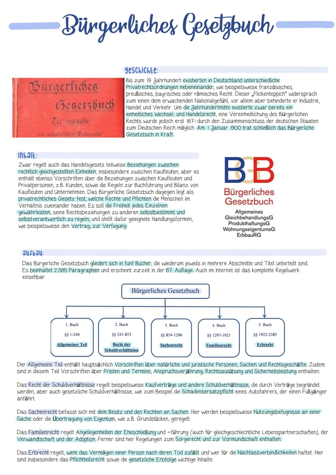 # Gliederung des Rechts
öffentliches recht
Regelt Beziehungen zwischen Einzelnen und Staat
(sow. Staaaten)
Prinzip der über- u. unterordnu