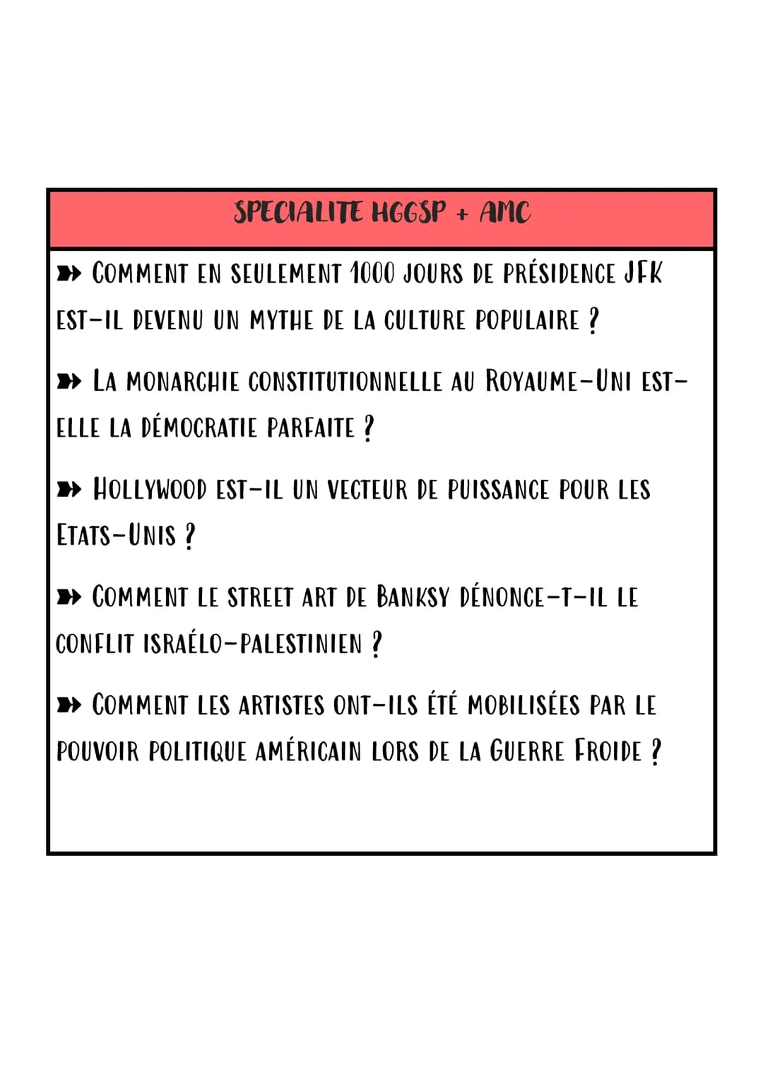 # SUJET GRAND ORAL
# HGGSP
SPECIALITE HGGSP
* LE MODÈLE DÉMOCRATIQUE EST-IL EN CRISE?
* PEUT-ON IMPOSER UNE DÉMOCRATIE ?
* COMMEN