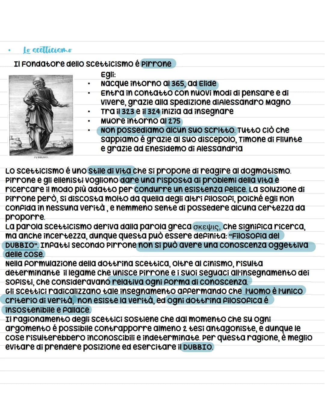 # Le filosofie Ellenistiche
- Il periodo Ellenistico
con il termine "Ellenistico" indichiamo il periodo della storia greca che si
sviluppa