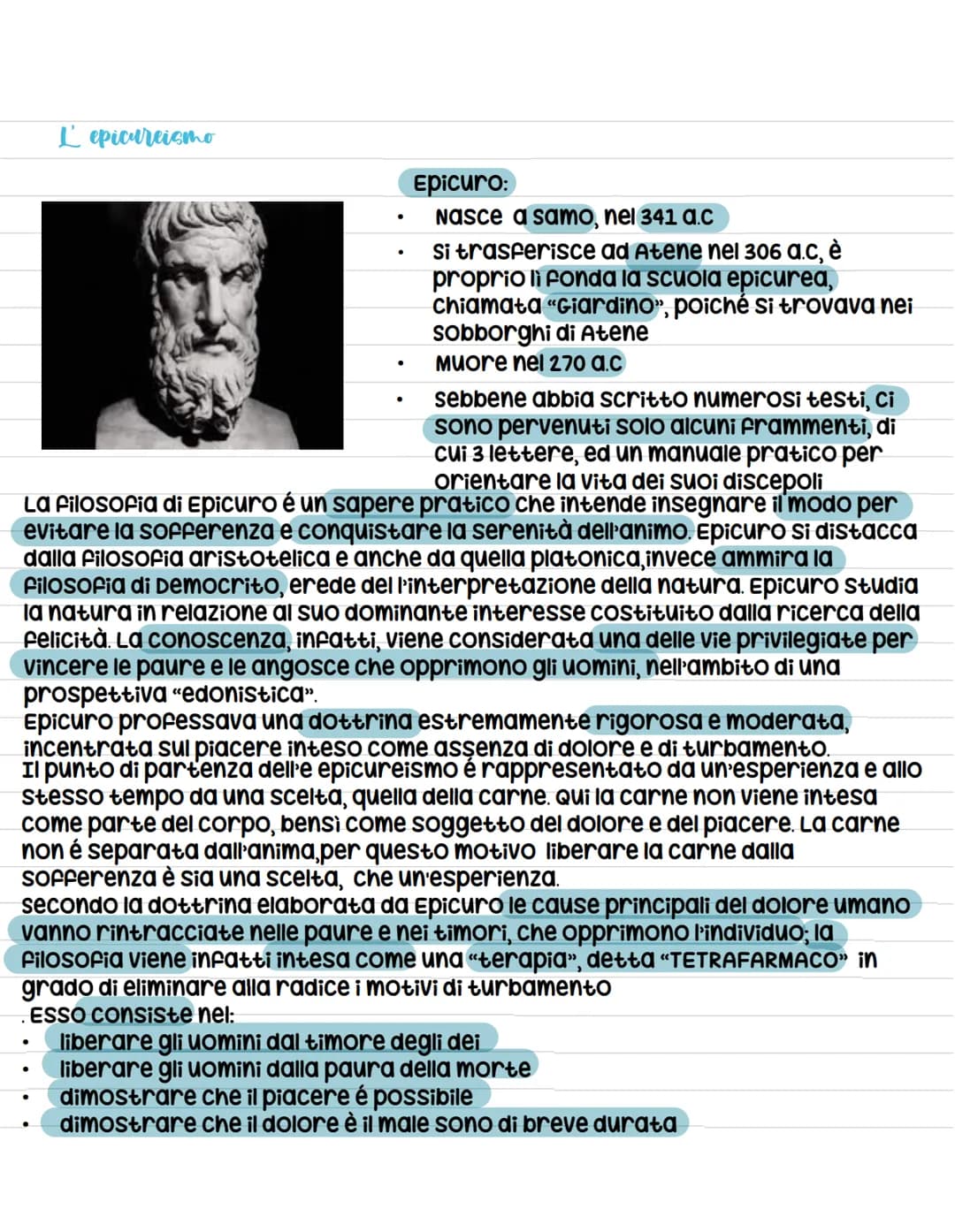 # Le filosofie Ellenistiche
- Il periodo Ellenistico
con il termine "Ellenistico" indichiamo il periodo della storia greca che si
sviluppa