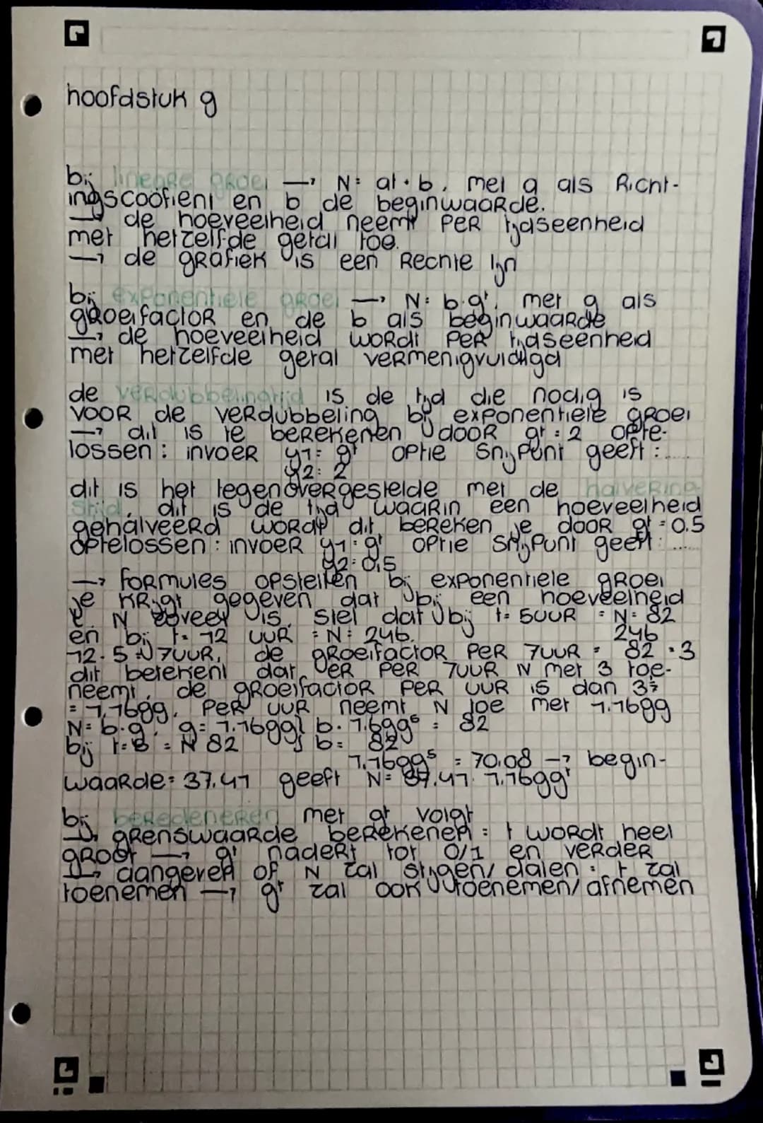 • hoofdstuk g
biinelerde N alb, mel ag als Richt-
ingscoofieni en b de begin waarde.
b
met dee hoeveelheid neemt per tyaseenheid
hetzelfde