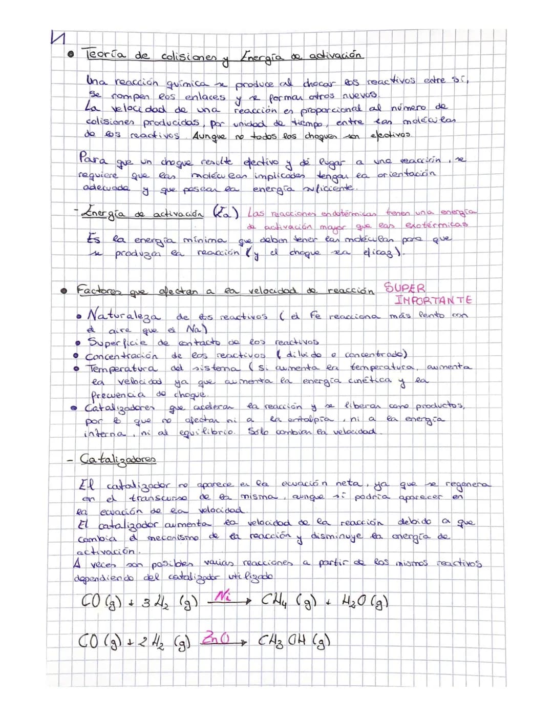 # P
# И
- Velocidad de reacción química
La cinética es ea parte de ea quimica que estudia la rapidez
de una reacción.
La veloci dod de re
