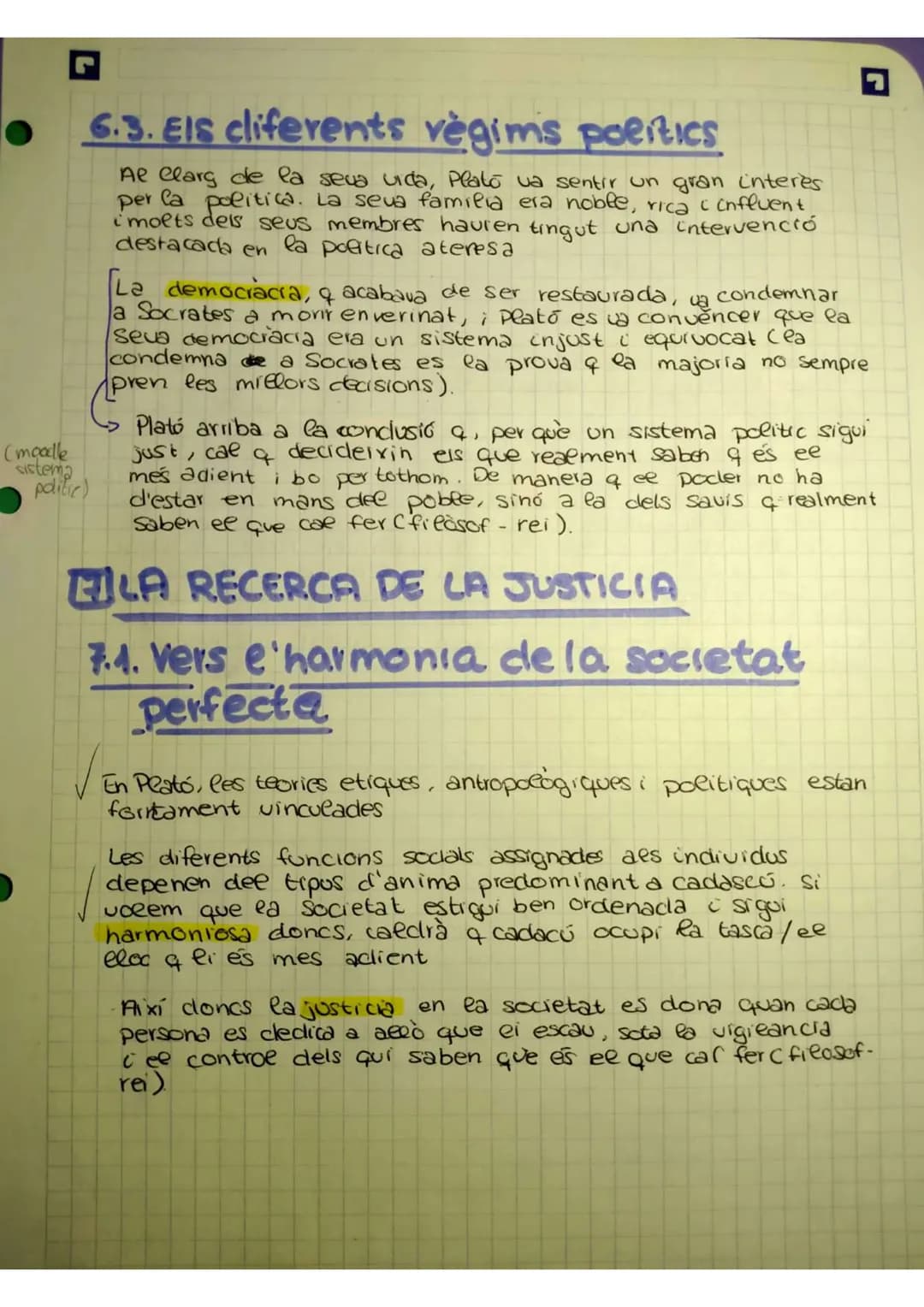 # METAFÍSICA O ONTOLOGIA Creal
21. Dualisme ontologic
2.1.1. Món de les idees (inteligible)
FILOSOFIA
Plato"
✓Caracteristiques dee esse