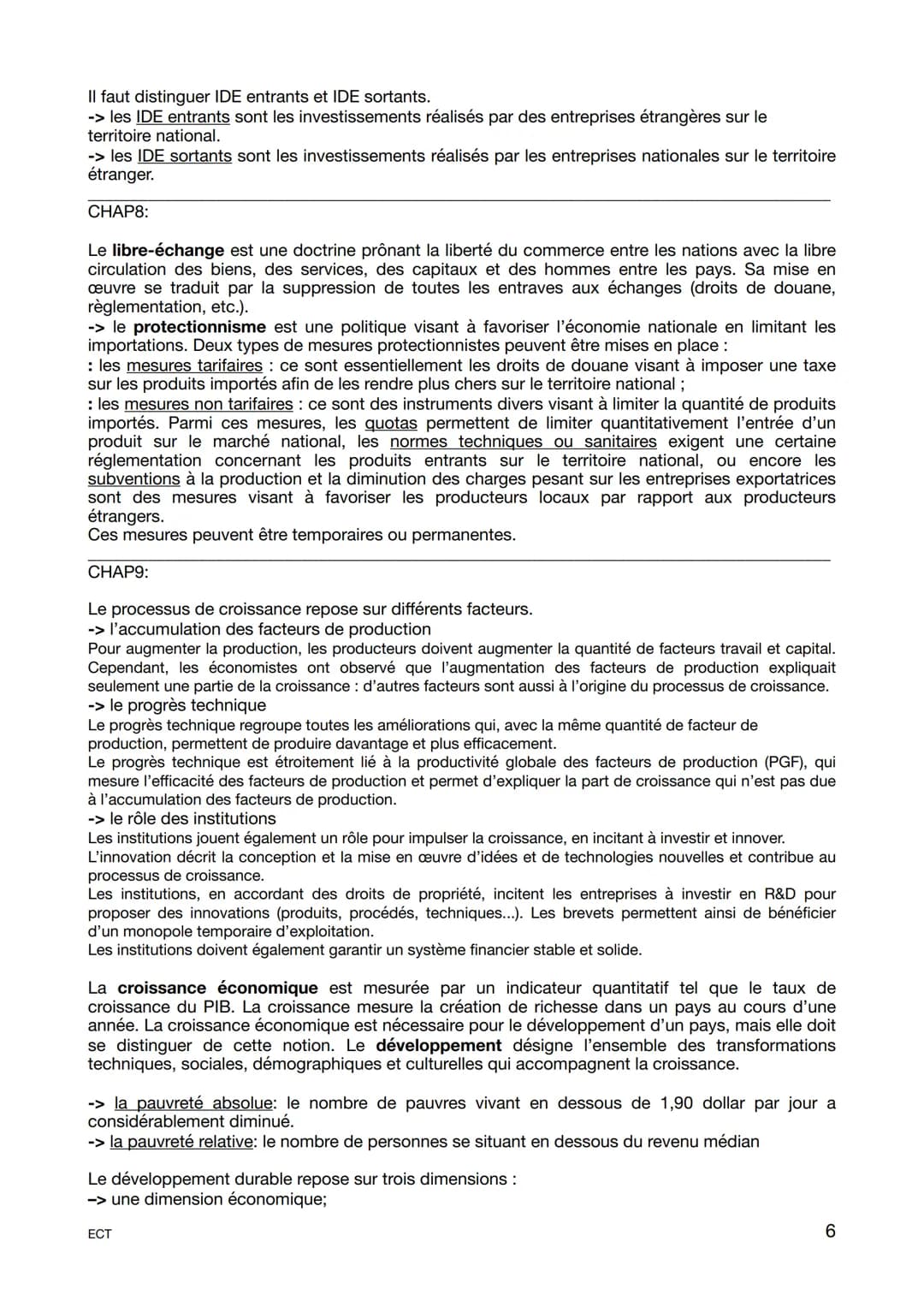 Fiche révision générale
Programme Tle
ÉCONOMIE
CHAP1
-> État gendarme= interventions minimales;
L'État gendarme désigne le rôle minimal d