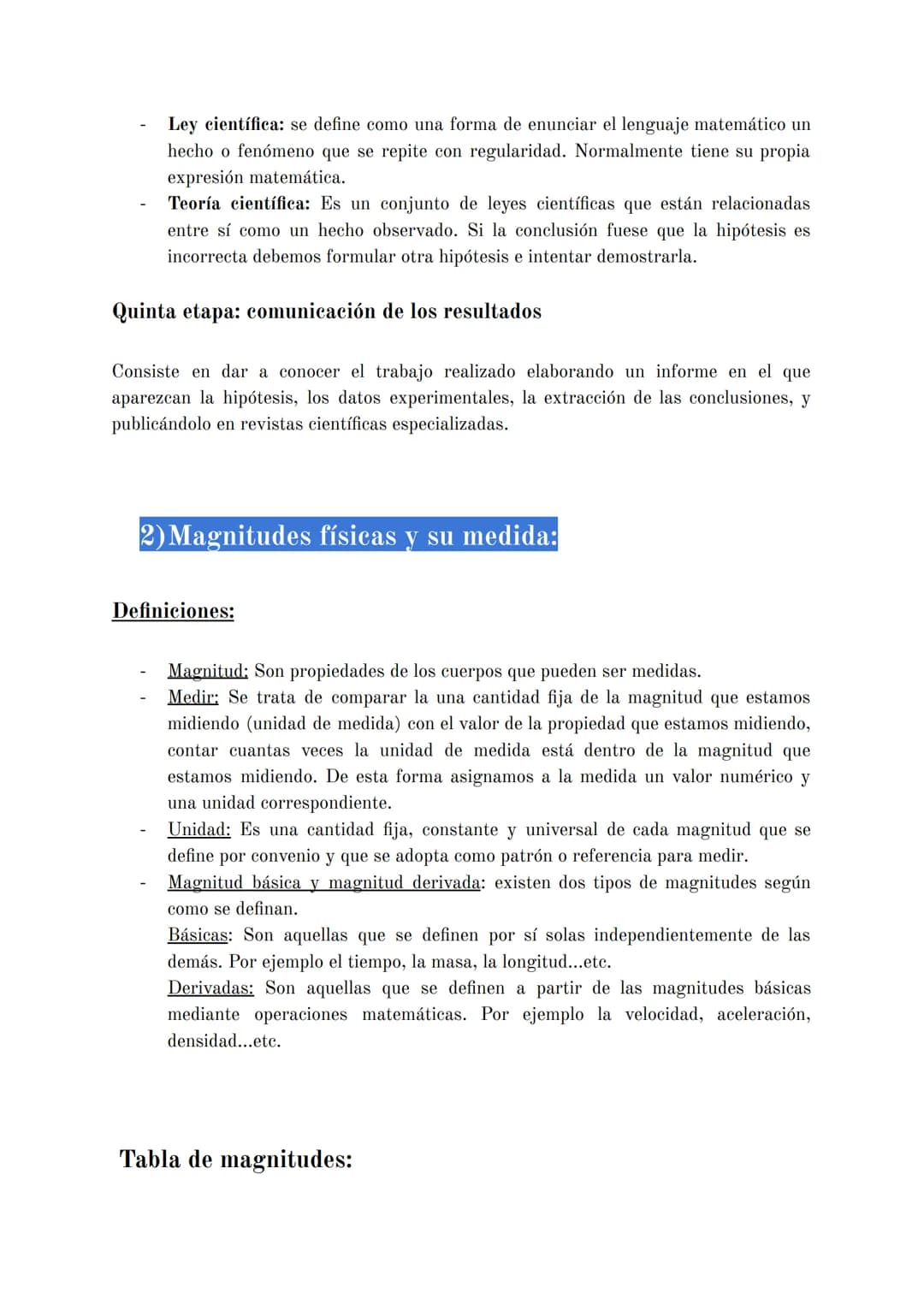 # 1) EL MÉTODO CIENTÍFICO:
Se trata de un conjunto de procedimientos que emplean los científicos en su
trabajo para obtener nuevos conocimi