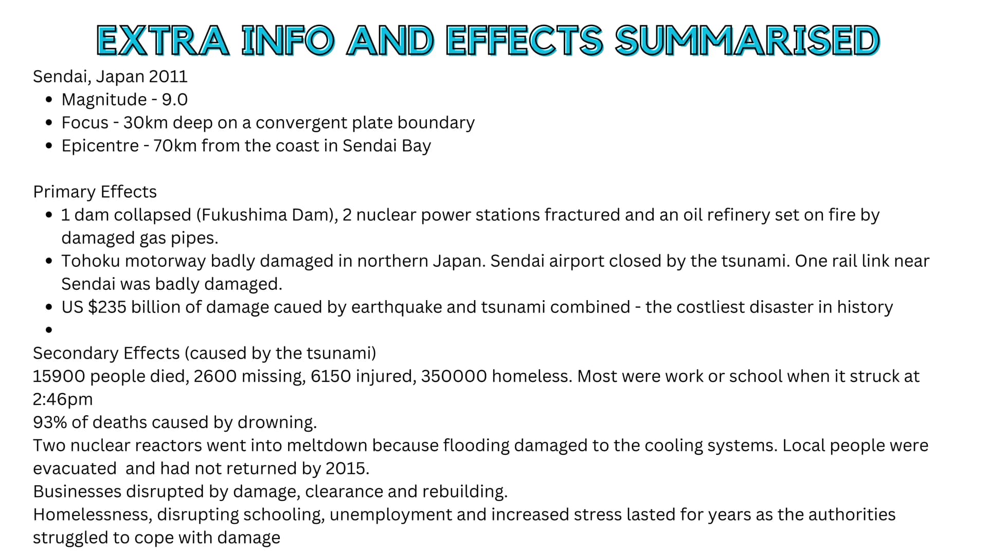 # GEOGRAPHY
## Case Studies # NEPAL EARTHQUAKE
## PRIMARY IMPACTS
* A total of 8841 dead, over 6.800 injured.
* Historic buildings and