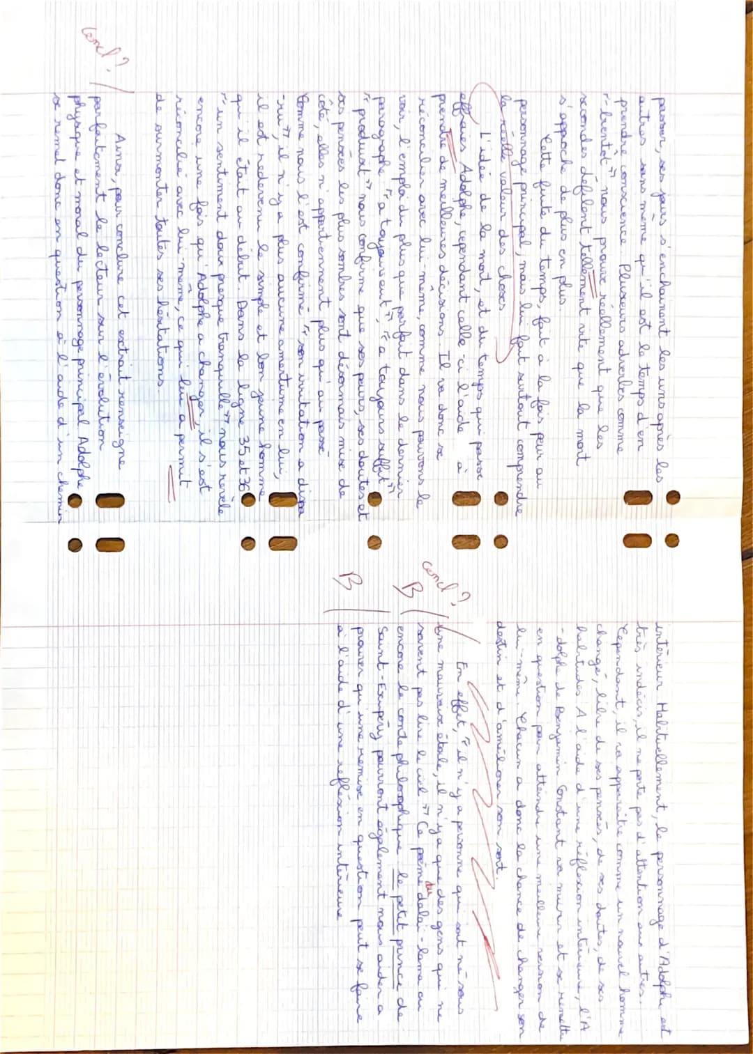 i
0
i
!
Bradier
Tea 1°C
Commentaire de Texte: Adolphe de Benjamin Constant.
15
ما
Un ban havail do l'en He malgra
gy ereus de style on ma