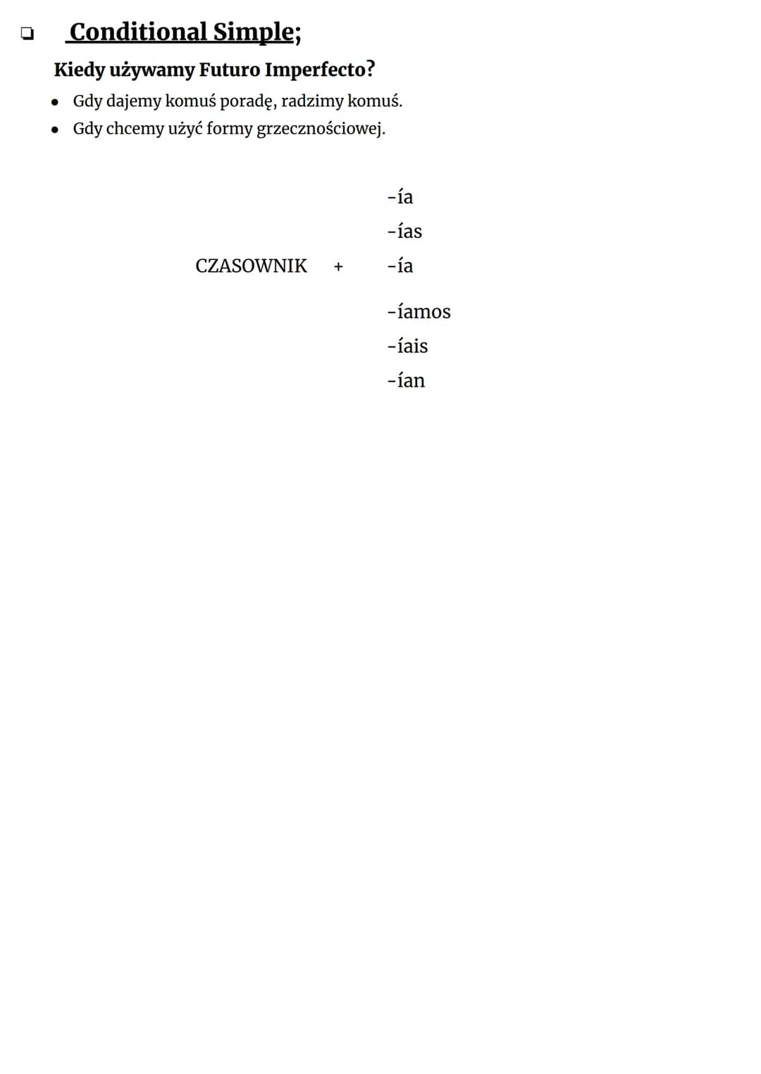 # Español
Presente;
| Conjugacion -ar | Conjugacion-er | Conjugacion-ir |
|---|---|---|
| TRABAJAR | BEBER | VIVIR |
| trabaj-o | beb-o |