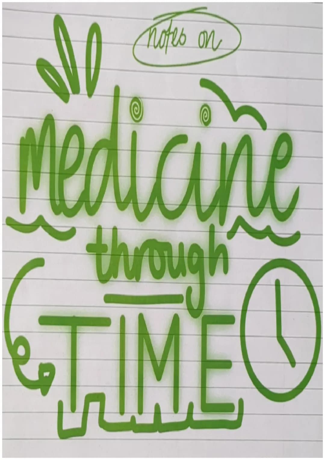notes on
medicine
through
TIME Medieval
1250-15OO
Renaissance 1500-1700
18th + 19th
1700-1900
Moden
1900-present
Hippocrates
- observation