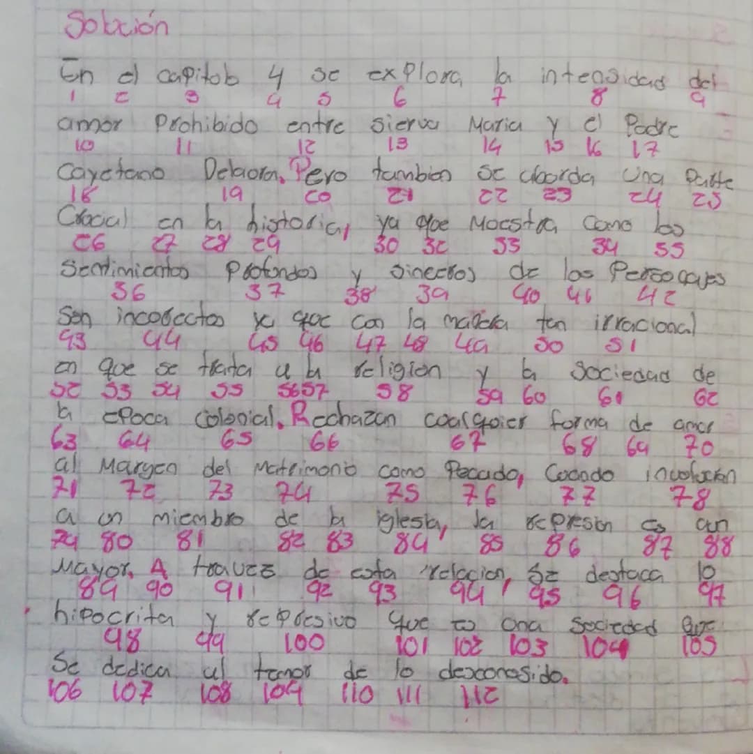 Sobción
En el capitolo 4 se explora la integridad det
1
८
3
4
5
6
7
amor Prohibido entre sierva Maria y el Padre
10
12
13
14
15 16 17
Caye