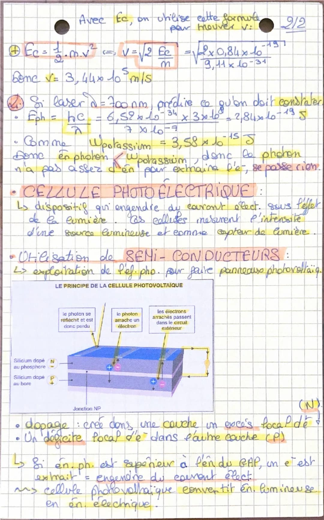 # Description de Pa Pumière
par in gles de photon:
Rappel: ondes électromagnétique.
Rayons | Ravens X | UV | LR | Micro-Ondes | Ondes radi