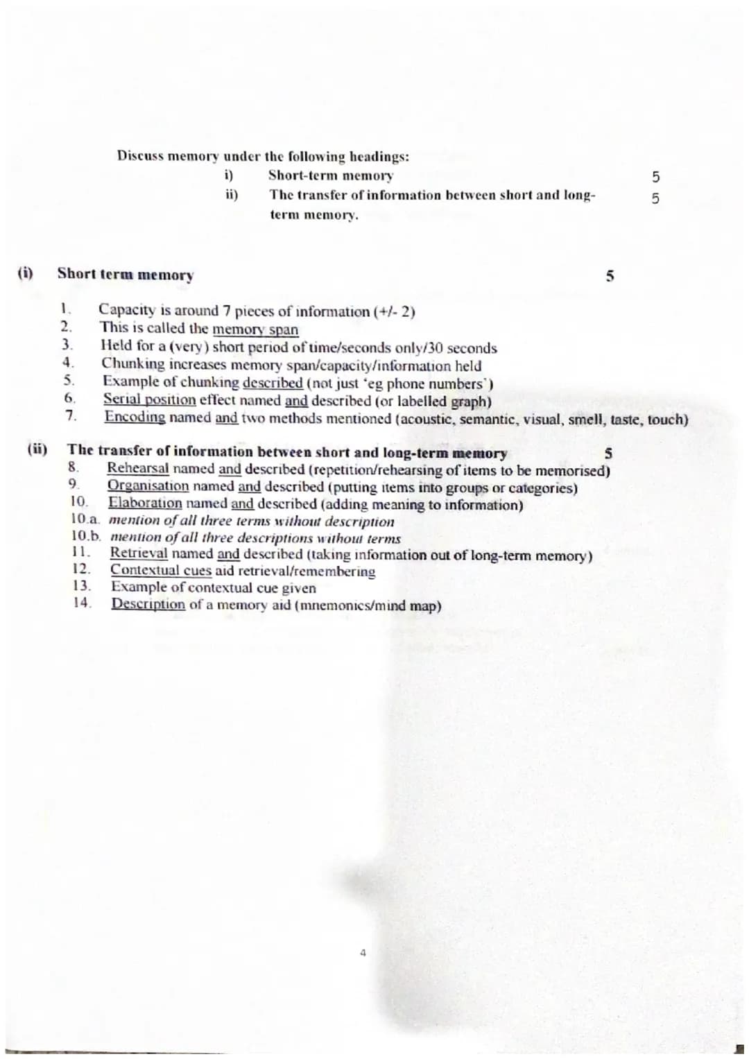 Essay Booklet - Unit 3
Neurobiology & Immunology
CfE Higher Human Biology
1 Give an account of the nervous system under the following