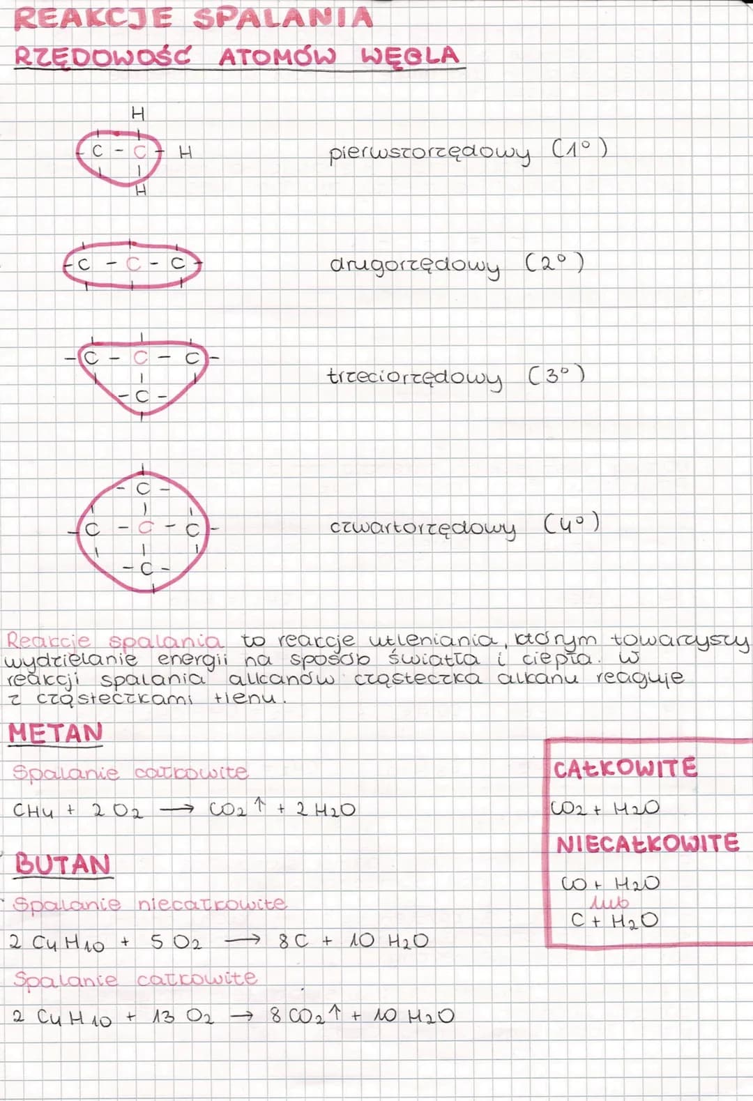 # WĘGLOWODORY
Alkany to węglowodony nasycone w których
cząsteczkach wszystkie atomy węgla są połączone
wiązaniami pojedynczymi.
```
-c-c-