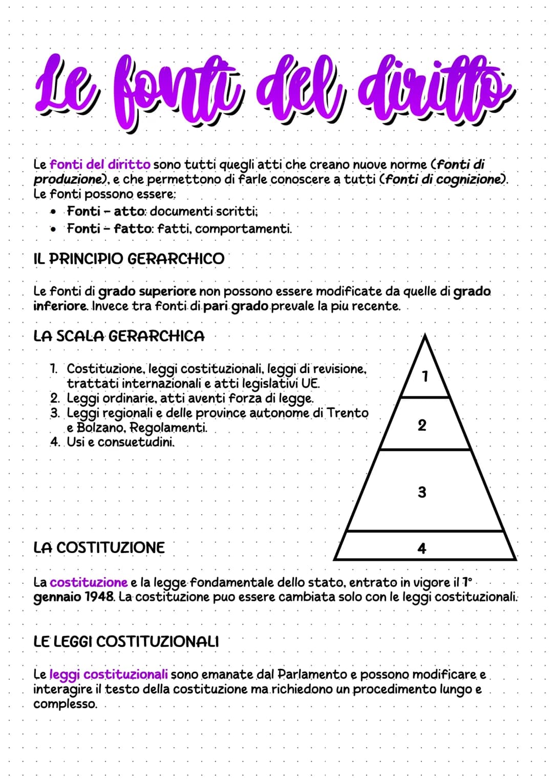 # Il diritto
Il diritto e l'insieme delle norme giuridiche che lo Stato impone ai cittadini. II
diritto puo essere di due tipi:
* Diritt