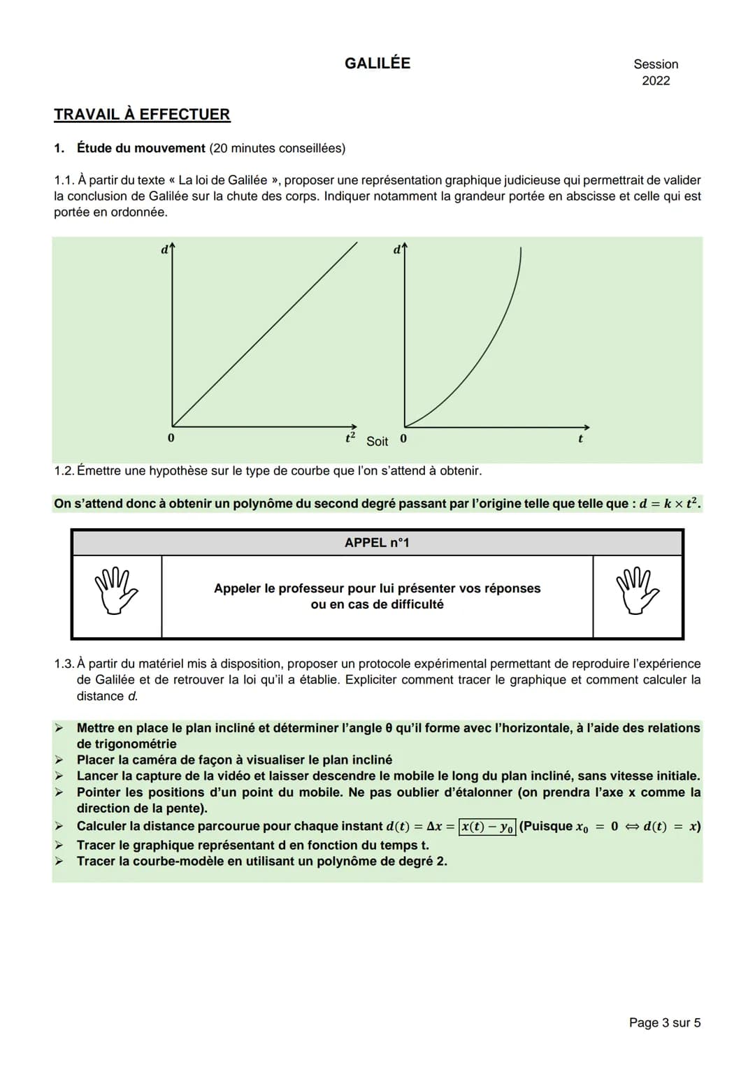 # GALILÉE
Session
2022
# BACCALAURÉAT GÉNÉRAL
Épreuve pratique de l'enseignement de spécialité physique-chimie
Évaluation des Compétences
