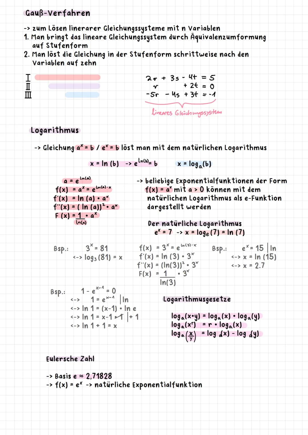 Mathematik Gk '23 Mathe GK Zusammenfassung Abi NRW 2023 Zusammenfassung
Analysis
-> Analysis, Analytische Geometrie, Stochastik
- Funktion