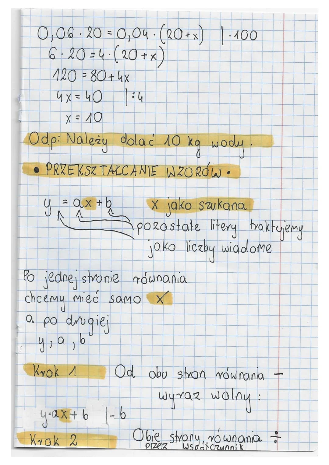 # RÓWNANIA
MATEMATYKA
KLASA 7
* RODZAJE RÓWNAN.
RÓWNANIA:
Oznaczone:
- Ma TYLKO
JEDNO ROZWIĄZANIE
Tażsamamościowe:
- ma nieskończenie
wi