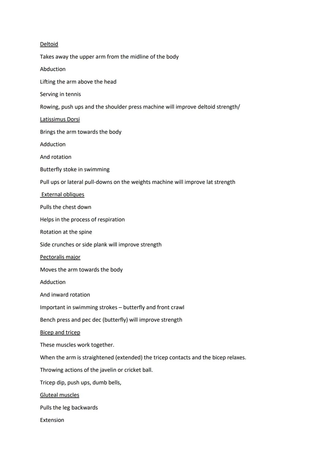 C/w
muscles
12/10/2020
Learning Objectives
All students will be able to identify various muscles of the body. (L3). All muscles. (L7-9)