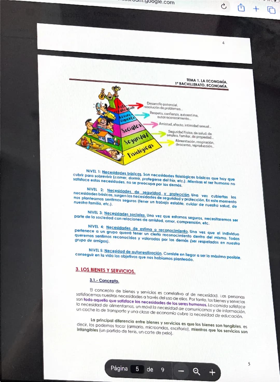 # ¿QUÉ ES LA
ECONOMÍA?
1. ¿QUÉ ES LA ECONOMÍA?
2. LAS NECESIDADES HUMANAS.
2.1.- Concepto.
2.2.- Características.
2.3.- Clasificación.
3