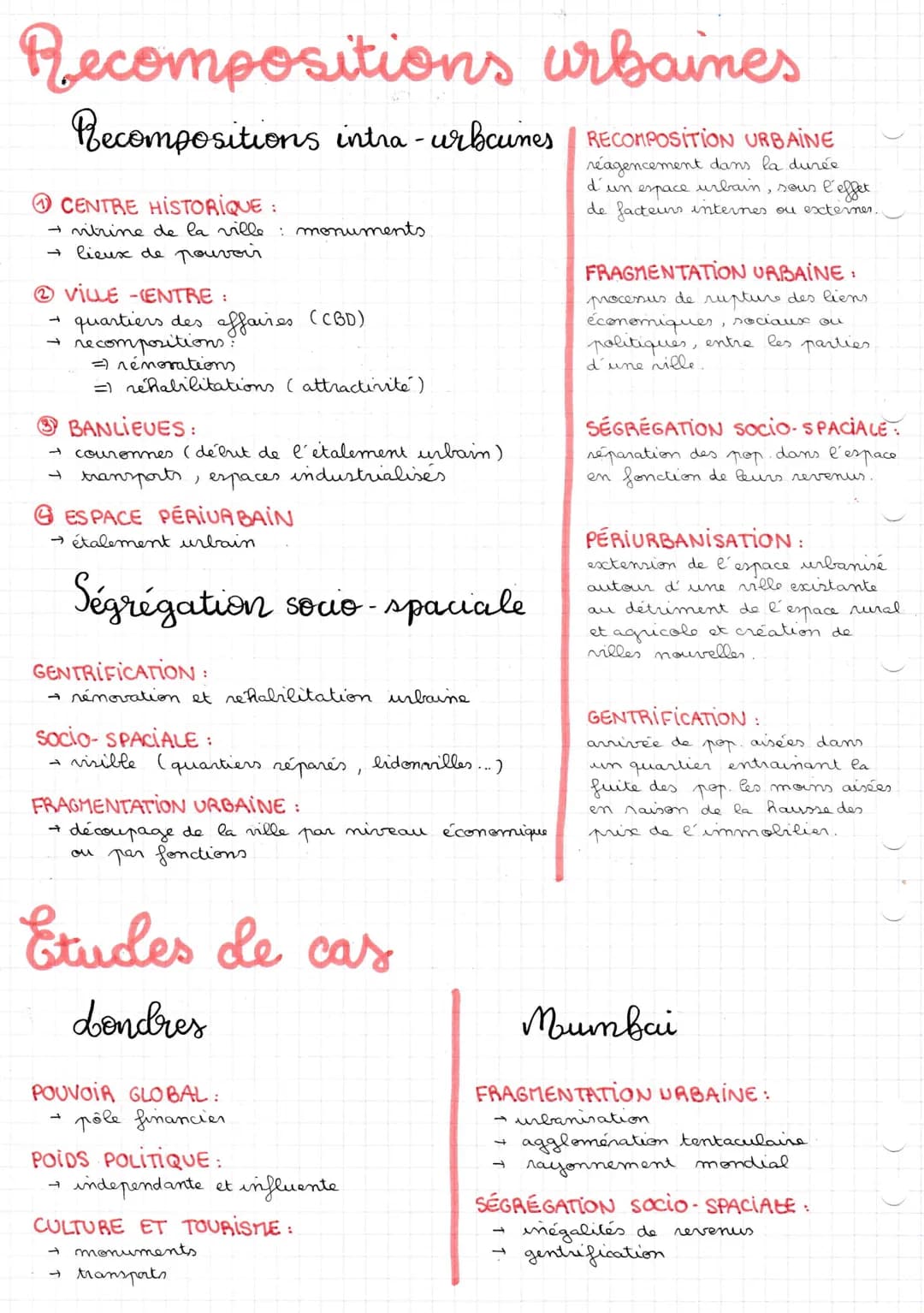 30/10/21
# Métropoles
METROPOLISATION ET
RECOMPOSITIONS URBAINES
# Métropolisation
Processus planétaire et évolutif
URBANISATION:
→201