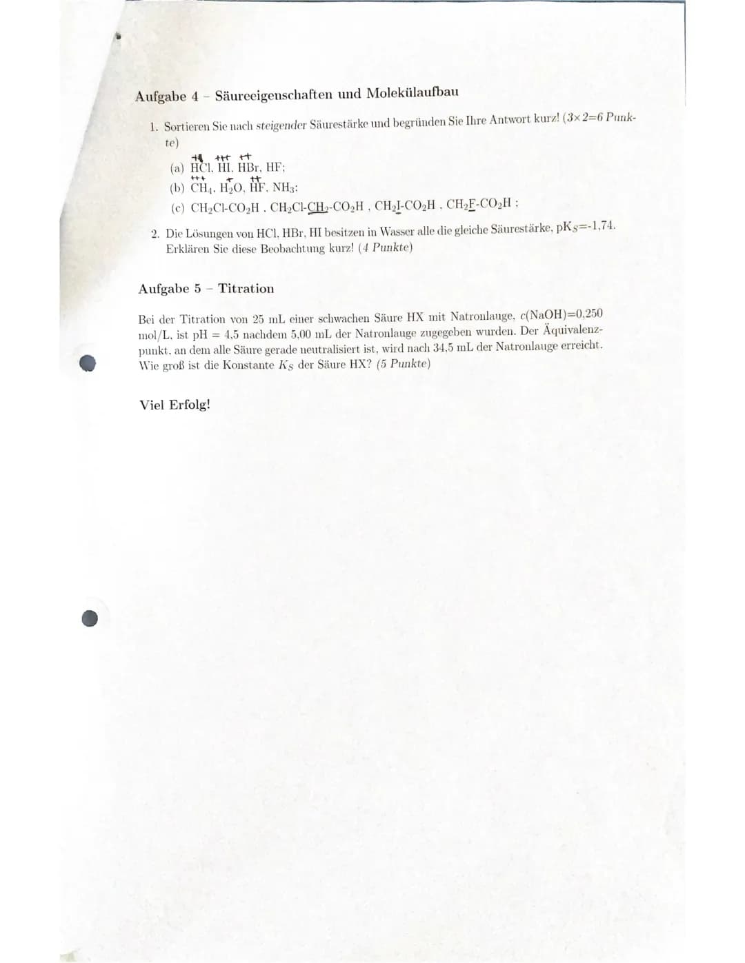11 ChLK FYH
29. Mai 2020
Chemie Leistungskurs 11
Säure/Base-Gleichgewichte, pH-Wert, Puffer
Klausur 2. Kurshalbjahr (Corona-Edition)
Name