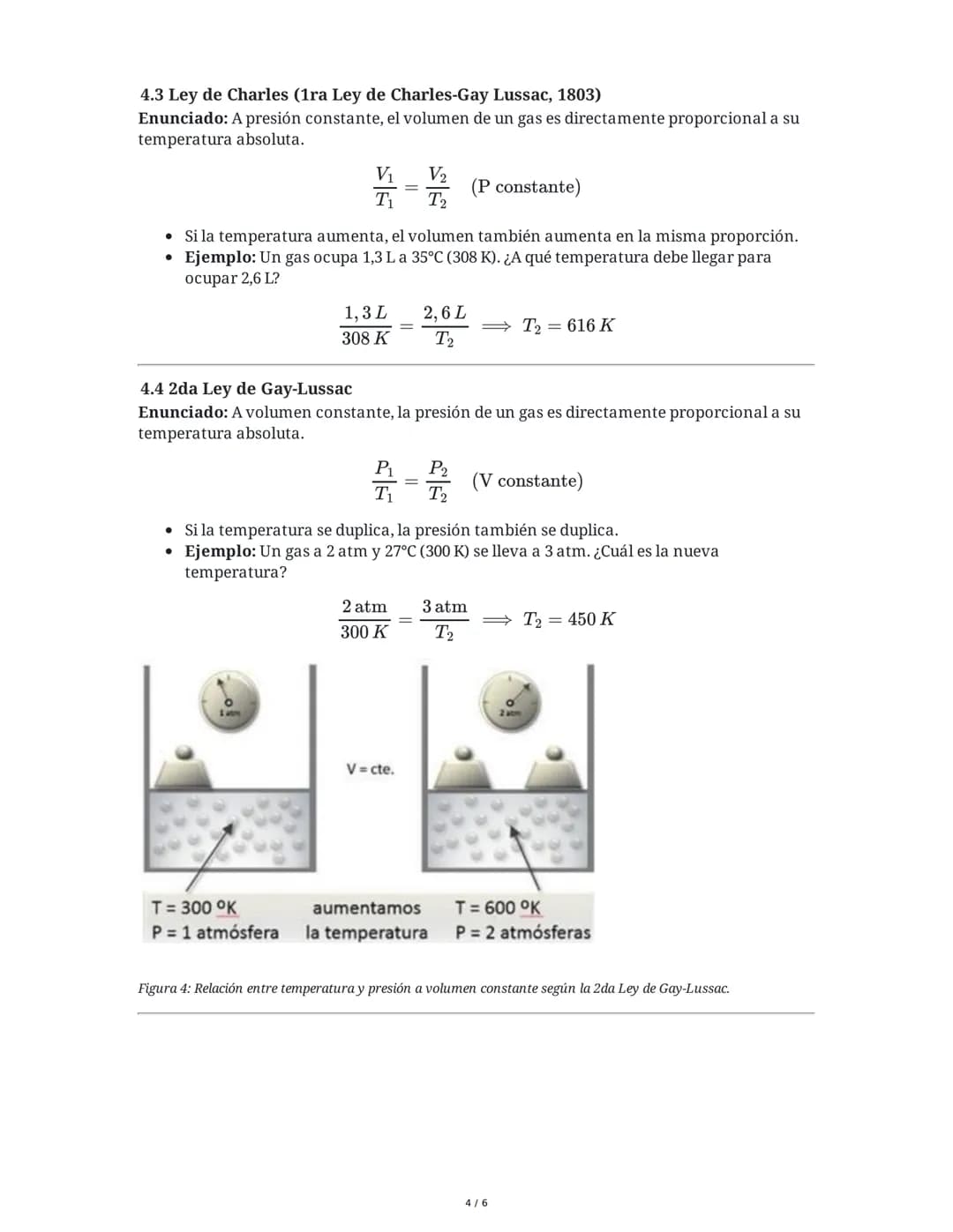 # Estados de la Materia y Leyes de los Gases
1. **Características de los Estados de la Materia**
**Sólidos**
* Forma y volumen propios: