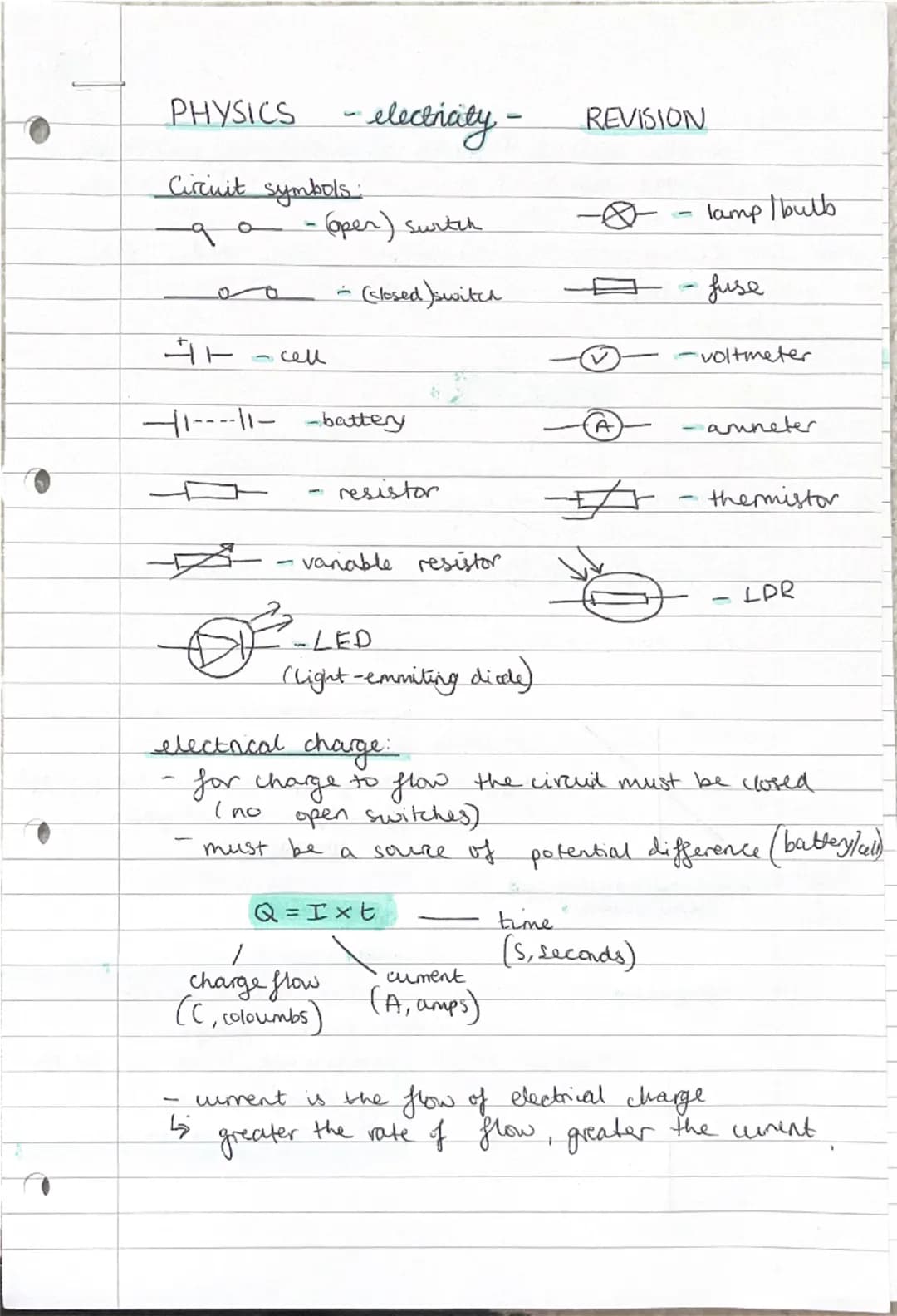 SERIES:
- components connected end to end
- all the wrent flows through all the components
- can only suitch them all of at once
- potential