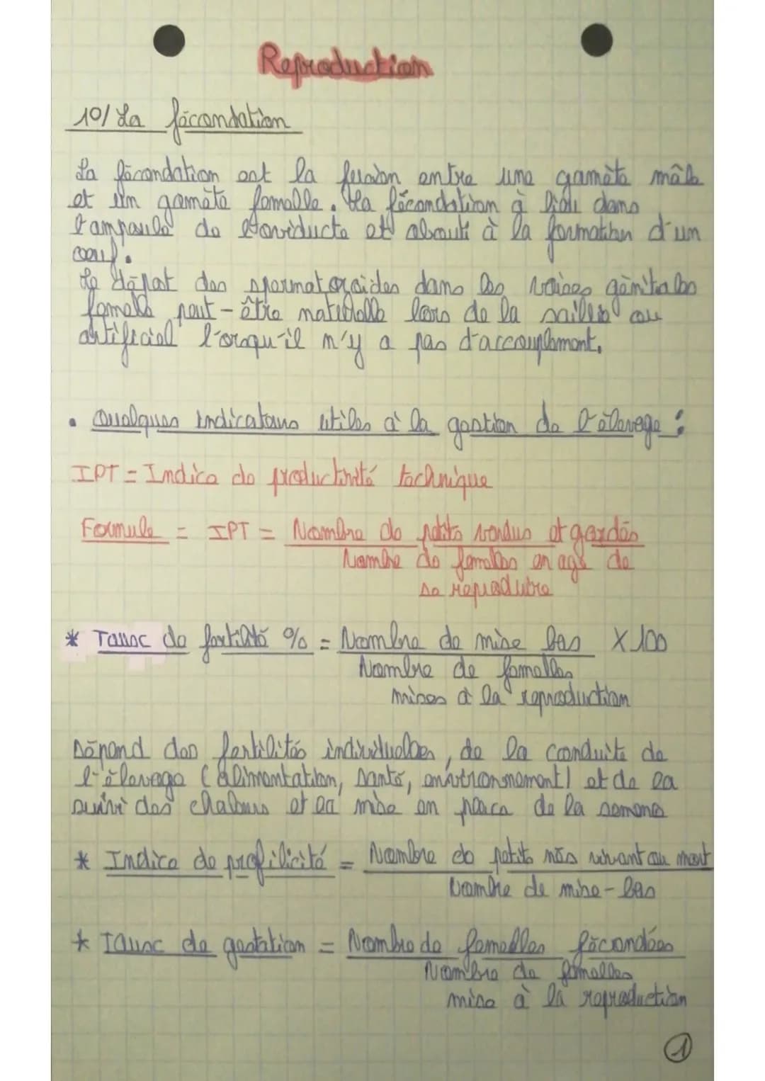 Repradushian
10/ La faccendation
La fécondation est la feraien entre une gamète mâle
et un gamète femelle. La fécondation à lai dams
l'amp