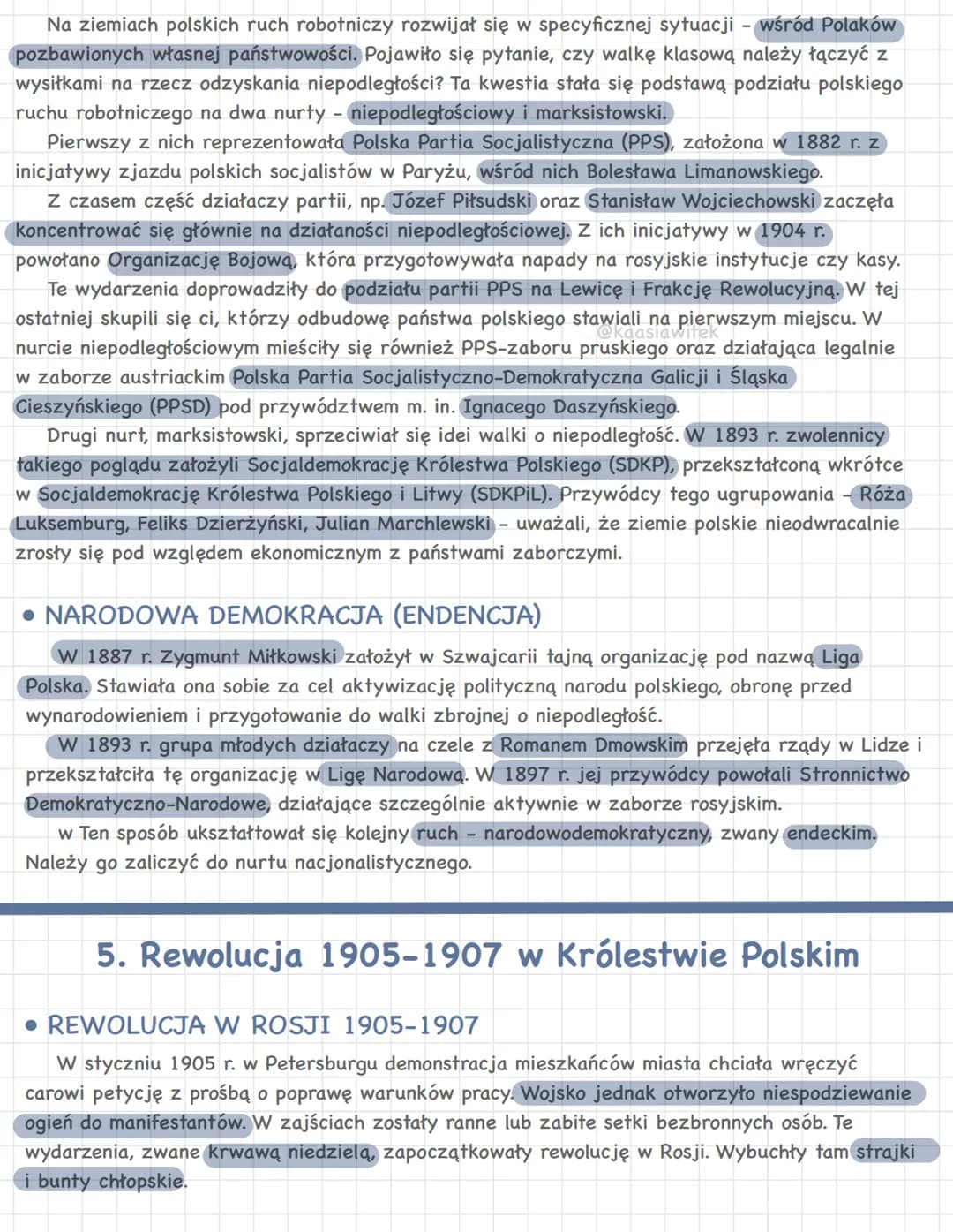 # POLACY I ZIEMIE POLSKIE W 2. POŁOWIE
XIX I NA POCZĄTKU XX WIEKU
1. Królestwo Polskie przed wybuchem powstania
styczniowego
• ROSJA POD R