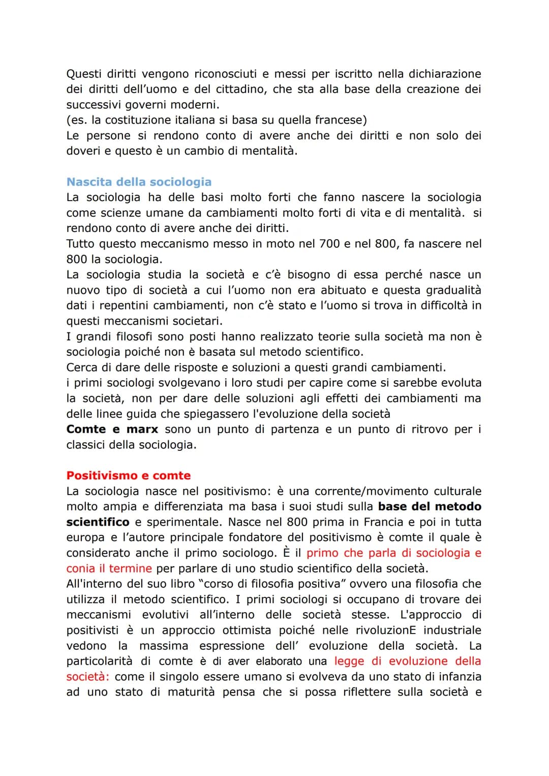 <p>La sociologia studia il comportamento degli esseri umani all'interno della società. Quest'ultima è costituita da gruppi di individui che