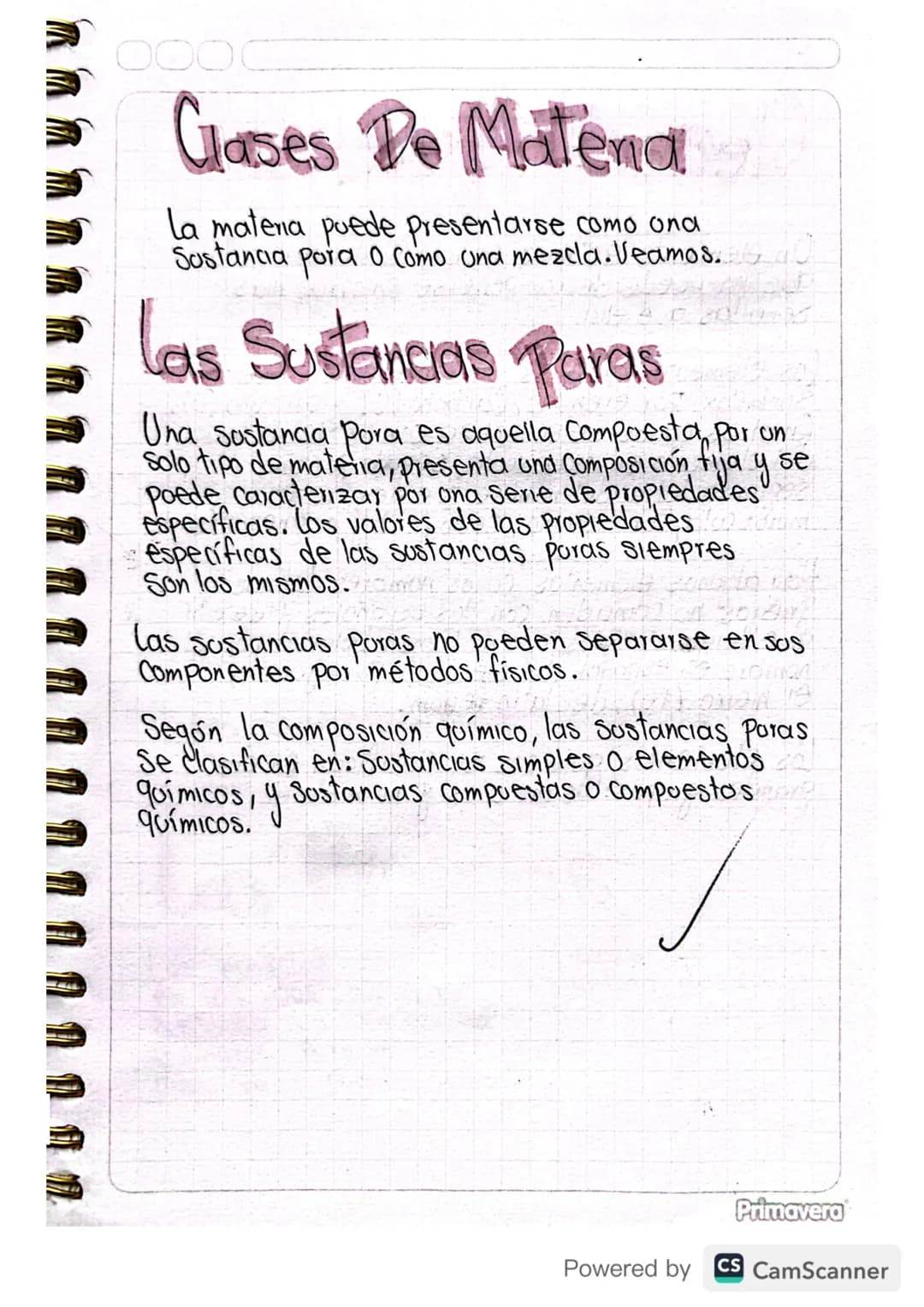 # Glases De Matena
La materia puede presentarse como ona
Sustancia pora o como una mezcla. Veamos.
# Las Sustancias Paras
Una sustancia P