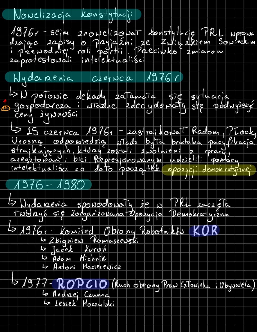 Początki władzy komunistów w Polsce
Skutki Ⅱ HŚ dla Polaków
- 2ginę to ok 6 mil ludzi
- ogromne straty w budownictwie, rolnictwie infrastru