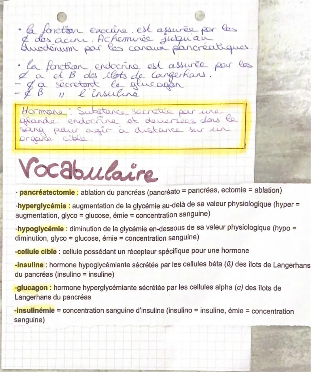 - • Biologie
9101
miliou interieur et Romeastasia
Glycemie
- •Concentration
Sanguire de glucose
- Constante
physiologique
LE FOIE
- Ongare