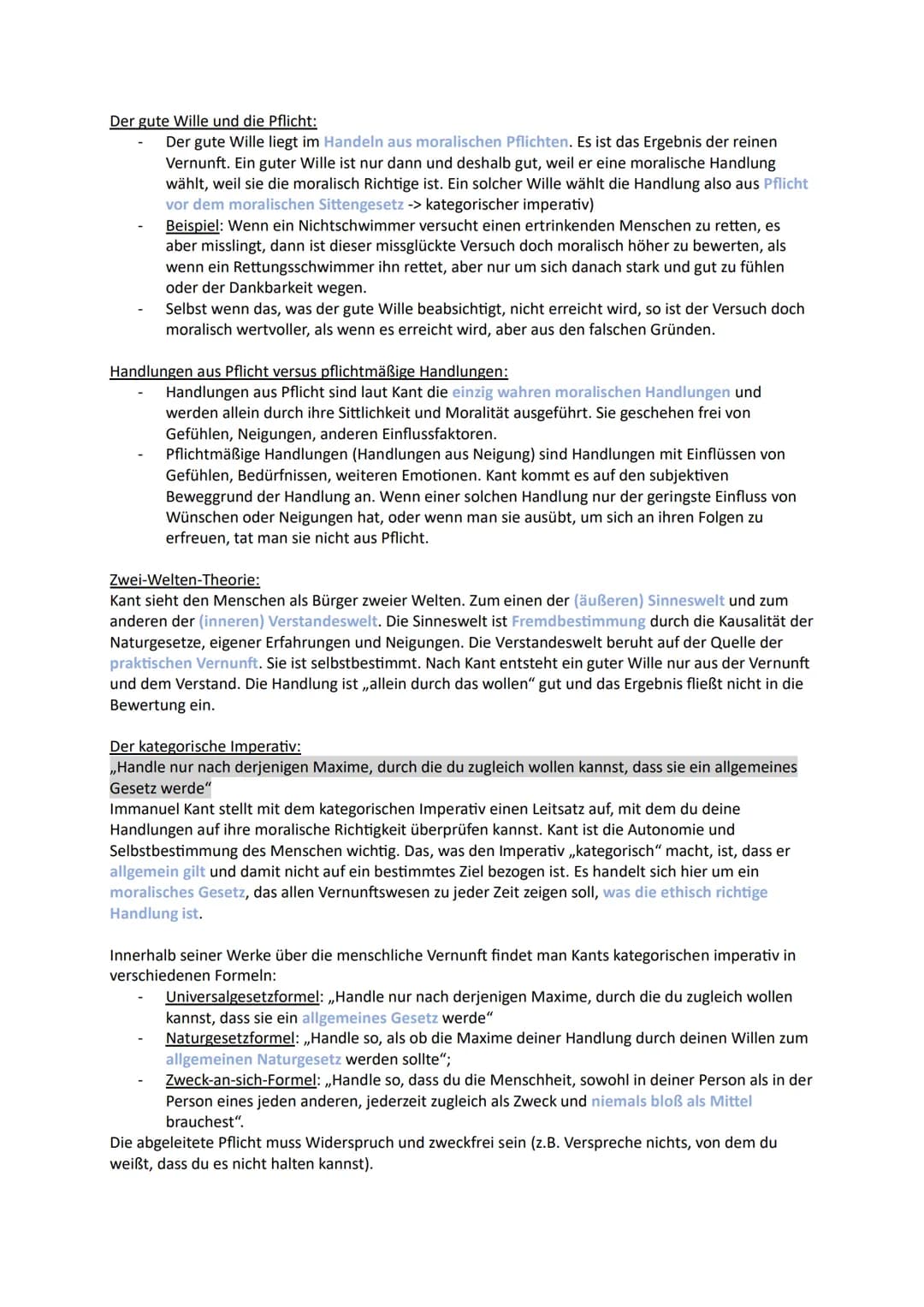 # Moralbegründung
Kriterien eines gelingenden Lebens
- Glück und Zufriedenheit (z. B. Pyramide (Marslow)
- Pflichtenerfüllung/Normenkonfor