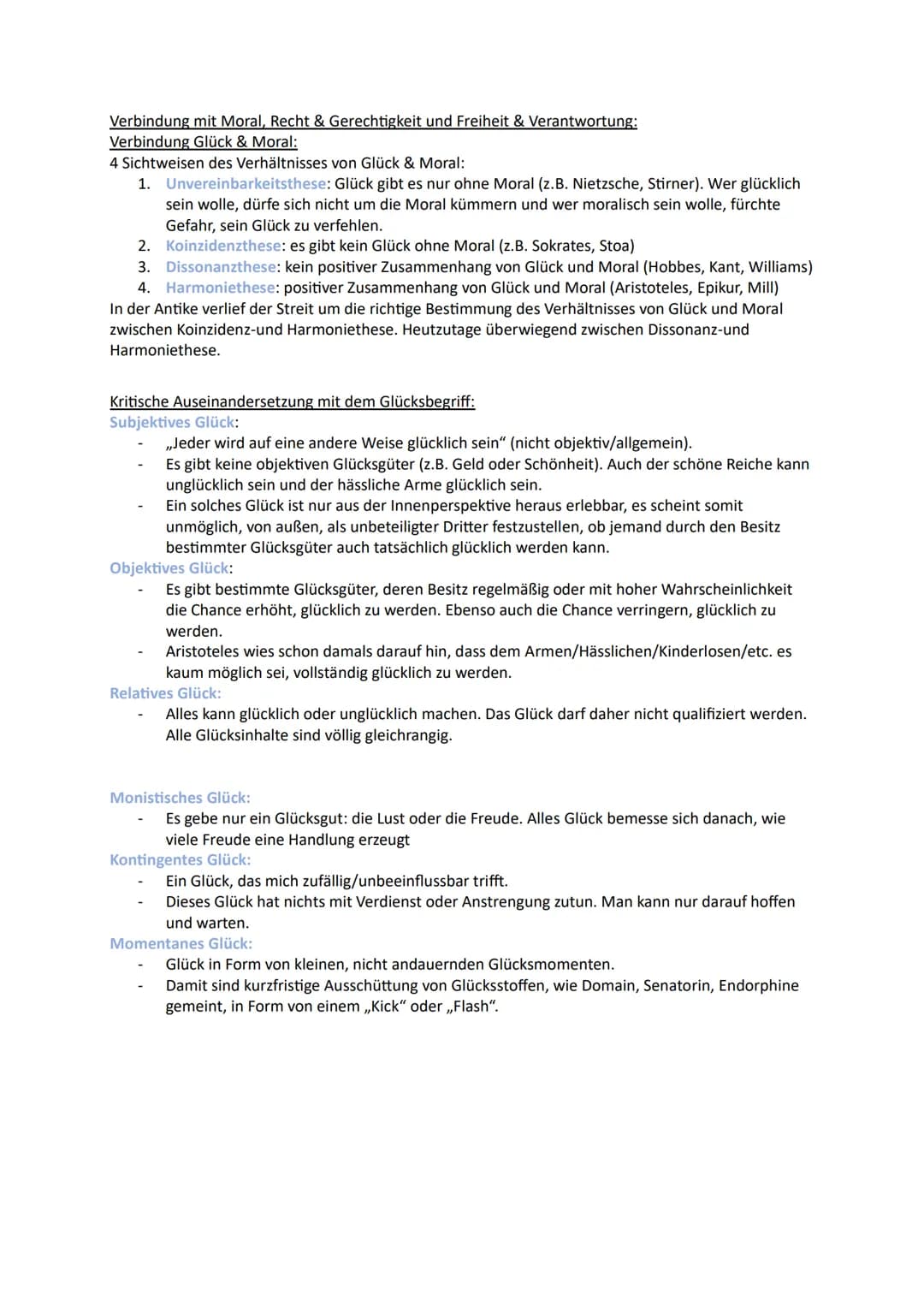 # Moralbegründung
Kriterien eines gelingenden Lebens
- Glück und Zufriedenheit (z. B. Pyramide (Marslow)
- Pflichtenerfüllung/Normenkonfor