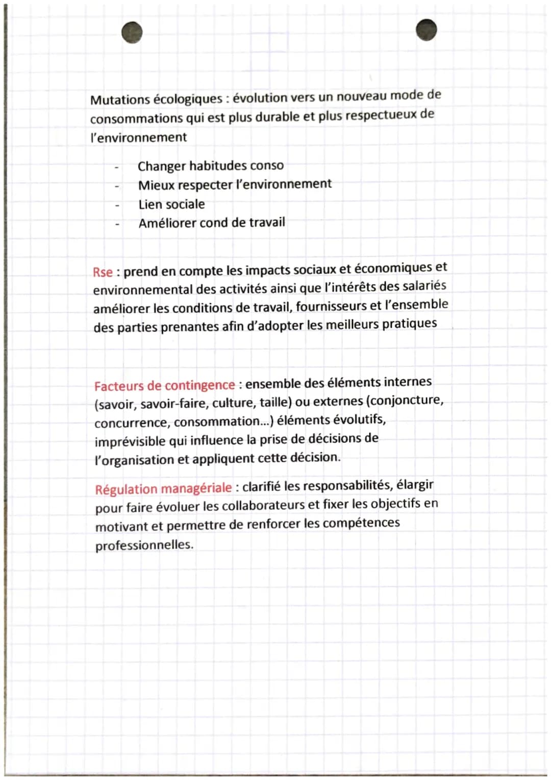 management
Chapitre u
| Partie prenante | Interne/externe | Attentes |
|---|---|---|
| Dirigeants | Interne | Pérennité + bénéfices |
| Sal
