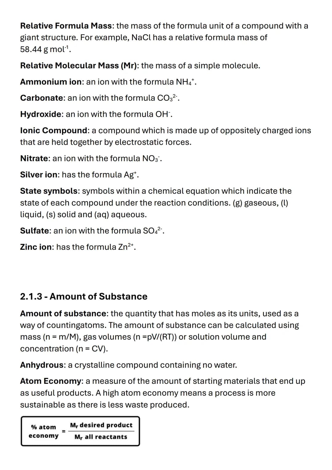 OCR A A-LEVEL
CHEMISTRY
KEYWORDS
TOPICS 1-6 # Module 2 - Foundations in Chemistry
2.1.1 - Atomic Structure and Isotopes and 2.1.2 - Compou
