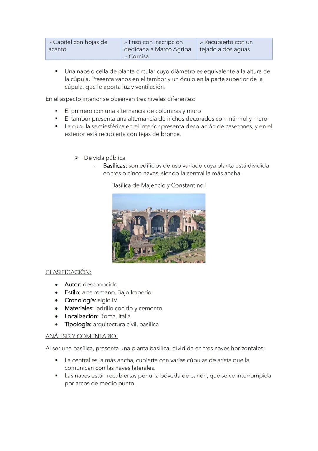 # Arte romano
Contexto histórico
Roma fue fundada en el 753 a.C. en la península itálica. Se distinguirán tres periodos
distinguidos por s