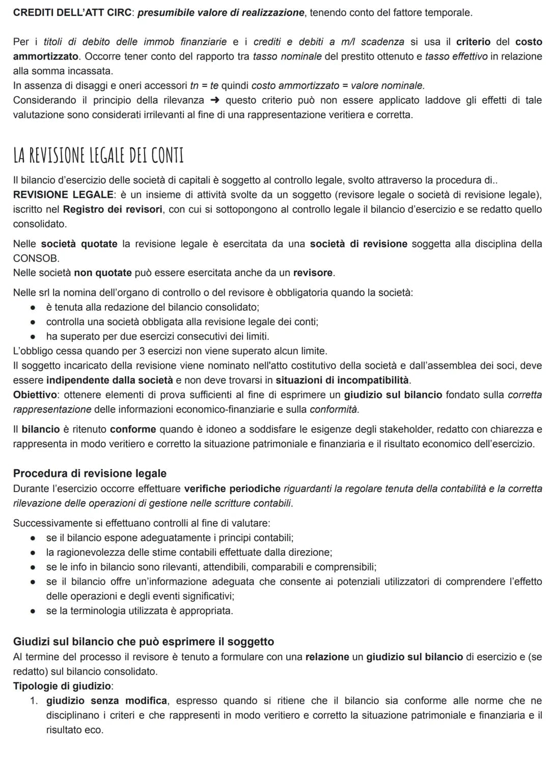 # IL BILANCIO D'ESERCIZIO
Bilancio d'esercizio $\rightarrow$ stato patrimoniale, conto economico, nota integrativa, rendiconto finanziario.